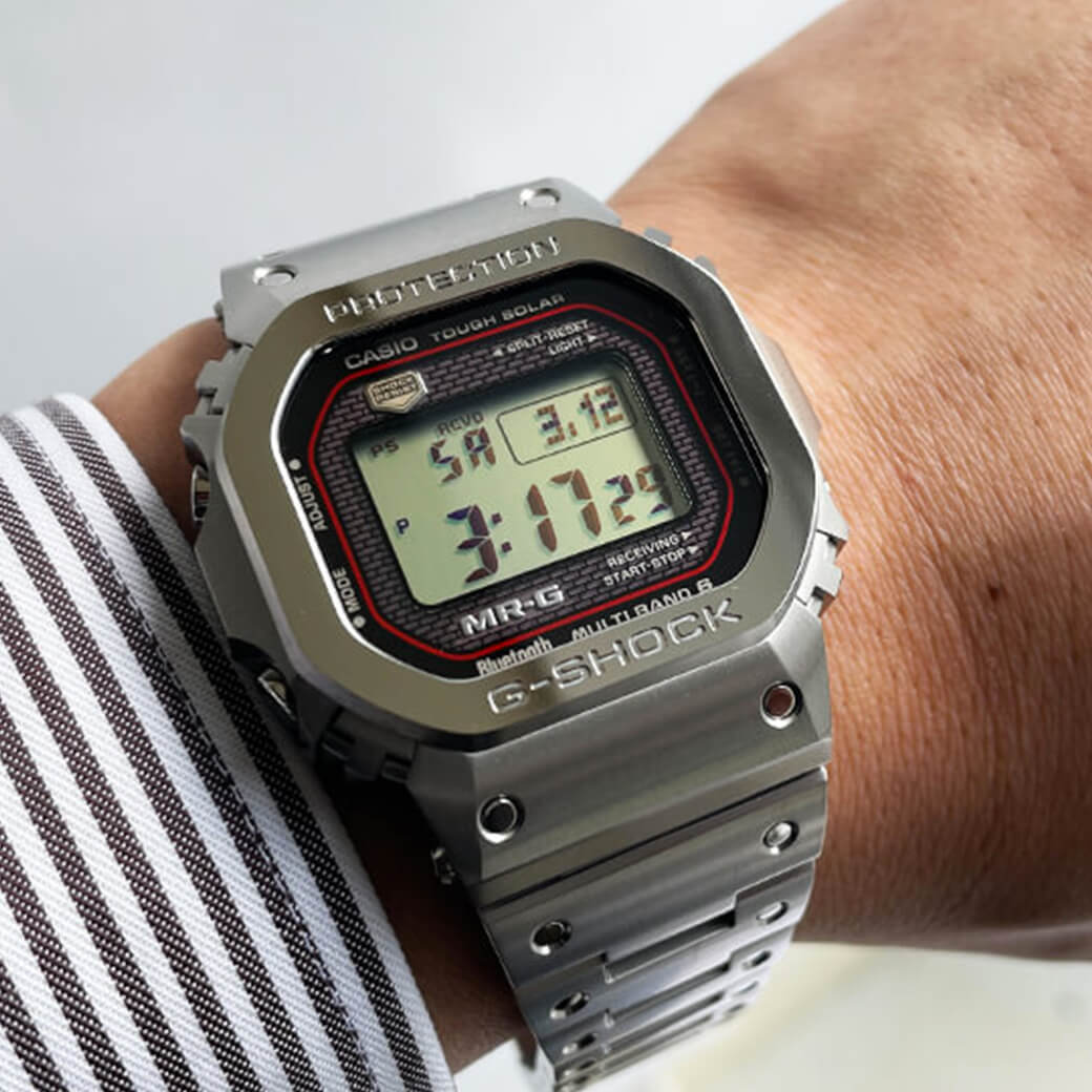 カシオ CASIO MR-G MRG-B5000D-1JR ハラダ – 全国の高級時計正規販売店 ...