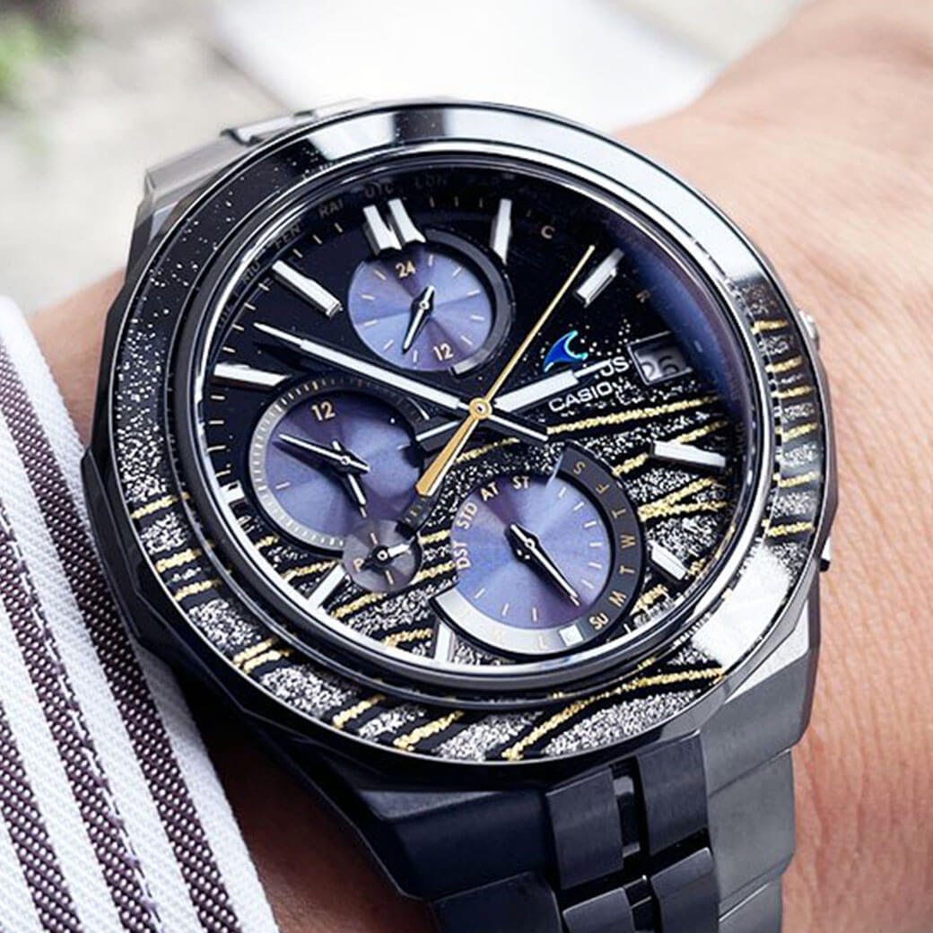 売れ筋オンラインストア CASIO OCEANUS Manta OCW-S3000-1AJFチタン製