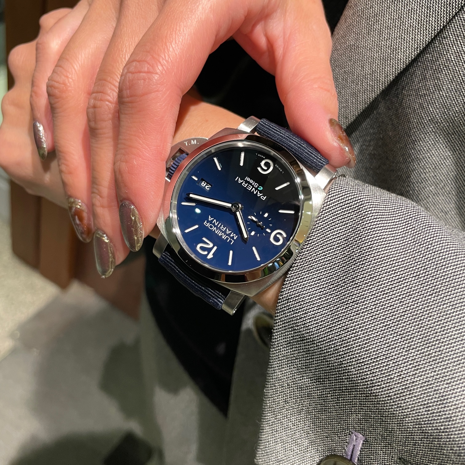 パネライ ルミノール マリーナ ESteel™ Blu Profondo WING金沢店 ...