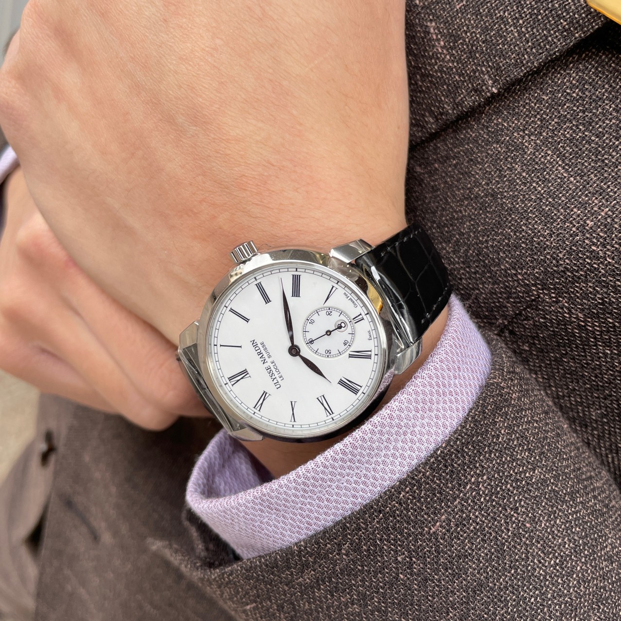 ユリス・ナルダン クラシコ マニュファクチュール 40mm WING金沢